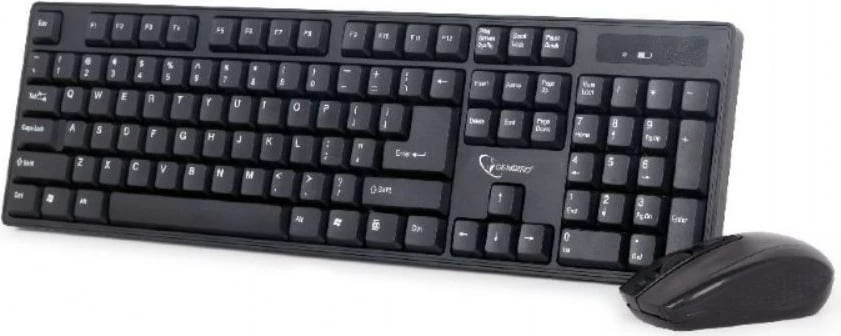 Set kasë dhe maus wireless Gembird KBS-W-01, e zezë