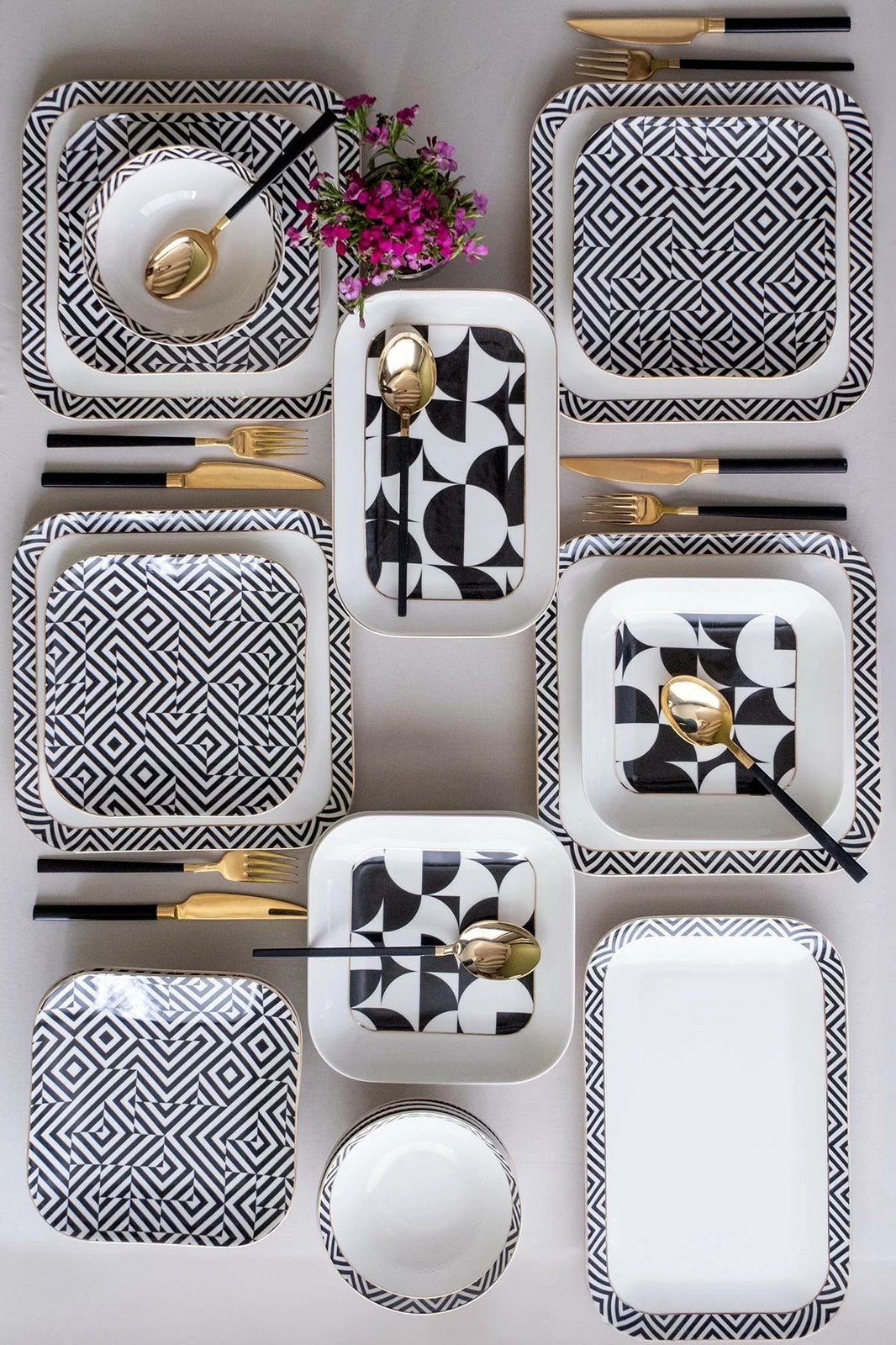 Set enësh darke (26 copë), Hermia Concept, BNMNS26YT43012634