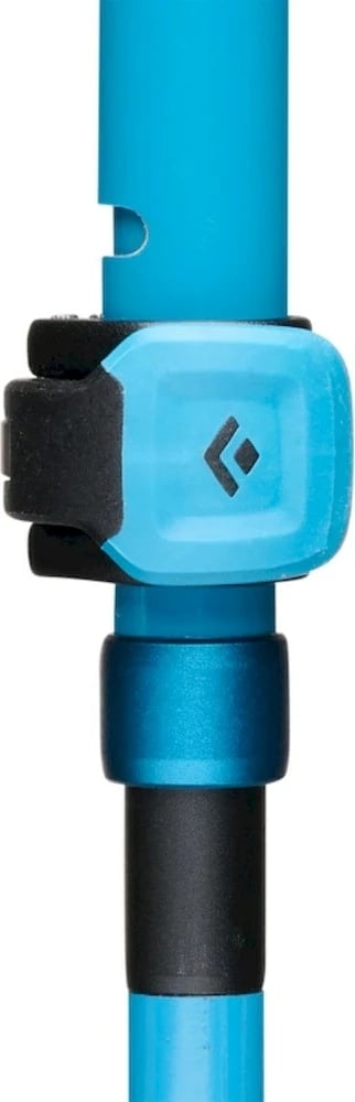 Shkop trekking Black Diamond Distance Carbon FLZ, i palosshëm, 125-140 cm, i zi