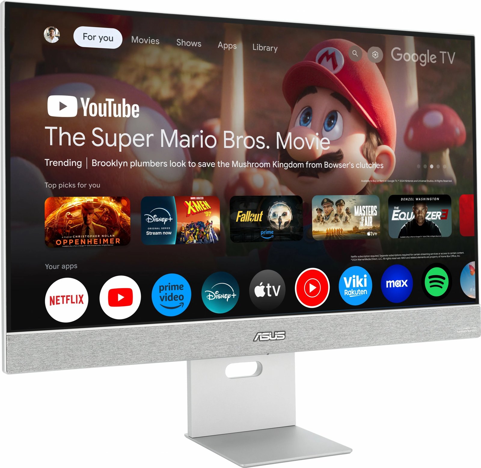 Monitor ASUS ZenScreen Smart MS27UC, 27", 4K Ultra HD, Gri