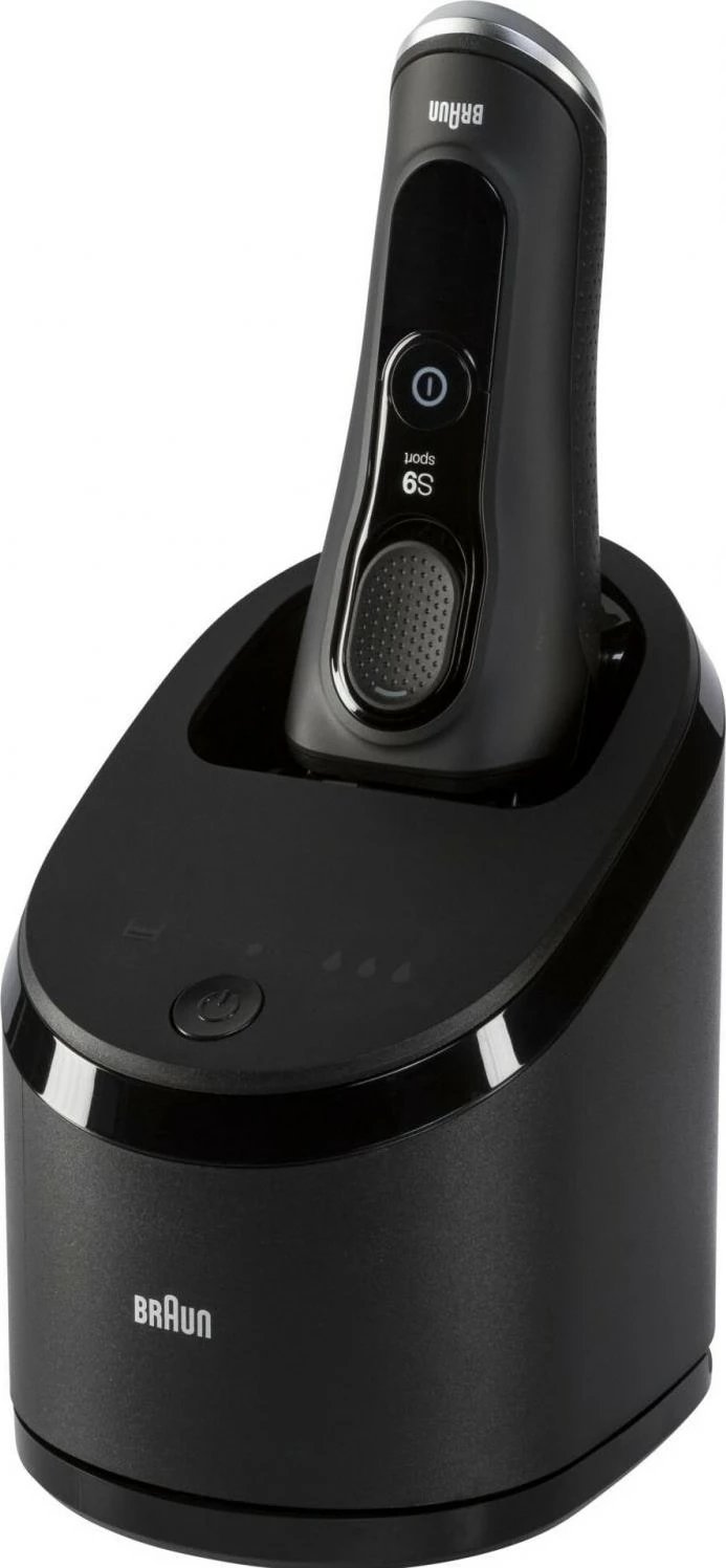Makinë rroje Braun Series 9 9352cc Sport, 4 koka, Li-Ion, e zezë/gri Makinë rroje Braun Series 9 9352cc Sport, 4 koka, Li-Ion, e zezë/gri