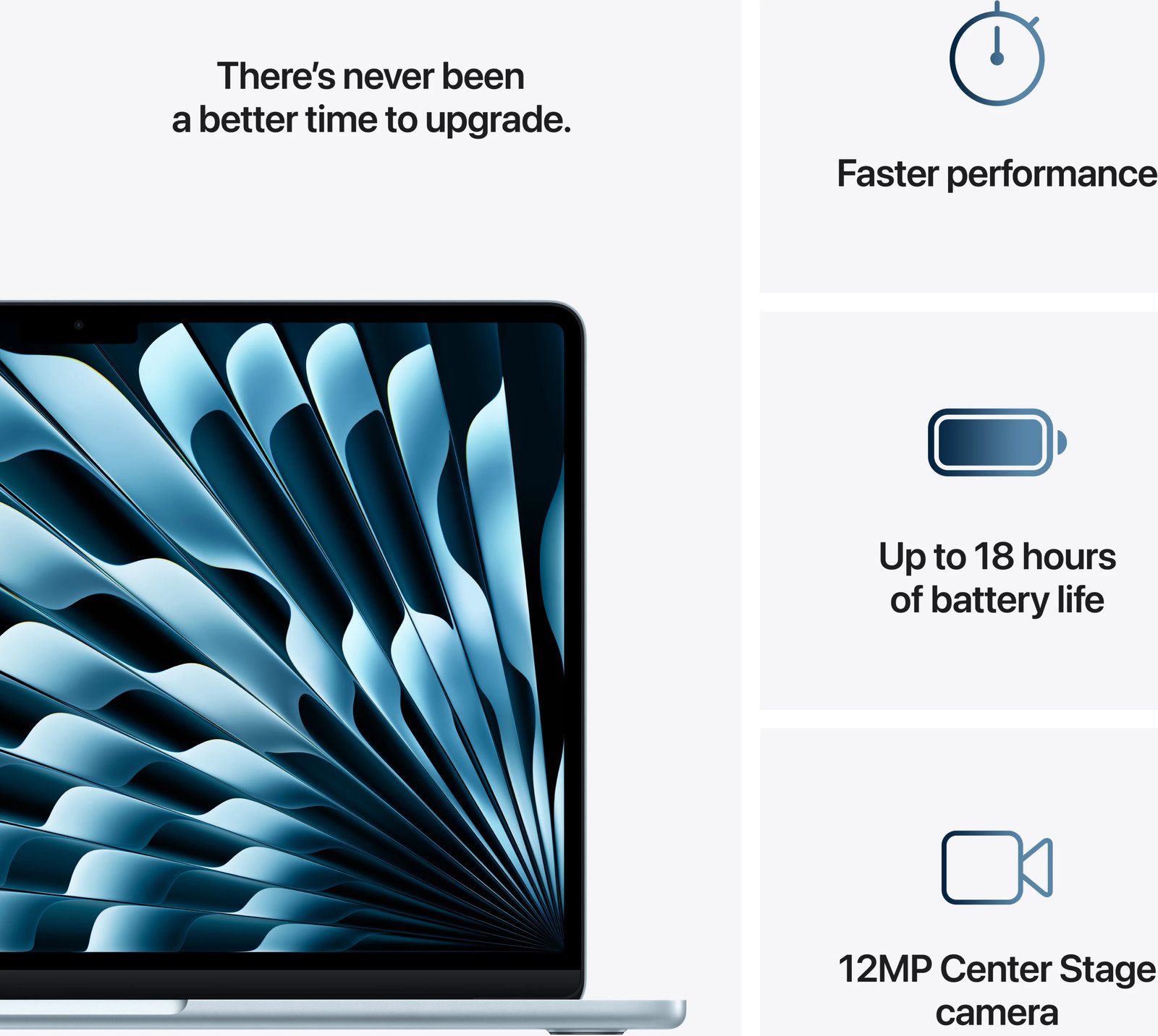 Apple MacBook Air, 13.6", M4 10-core, 16GB, 256GB SSD, 8-core GPU, Midnight