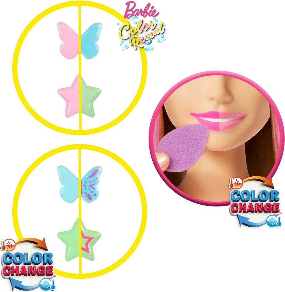 Kokë stilimi Barbie Deluxe, Mattel JFG81, me aksesorë, bionde