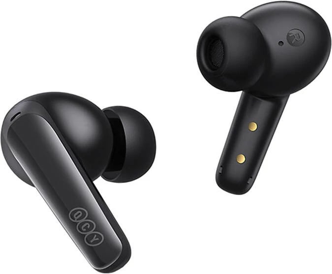 Kufje TWS QCY T13x, Bluetooth 5.3, ANC, IPX5, të zeza me kuti karikimi