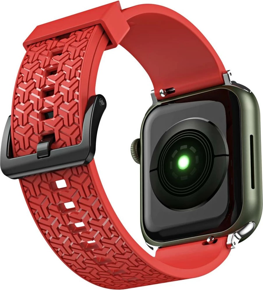 Rrip për Apple Watch Hurtel Strap Y, TPU, i kuq Rrip për Apple Watch Hurtel Strap Y, TPU, i kuq