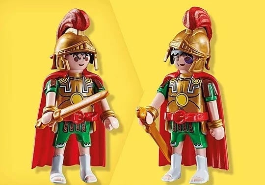 Set lodrash Playmobil Asterix 71543 Roman Chariot, 31 pjesë