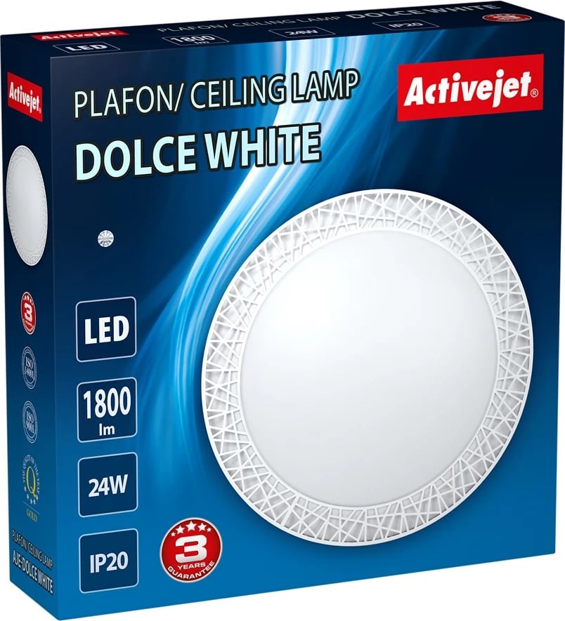 Llambë LED Activejet, 24W, e bardhë