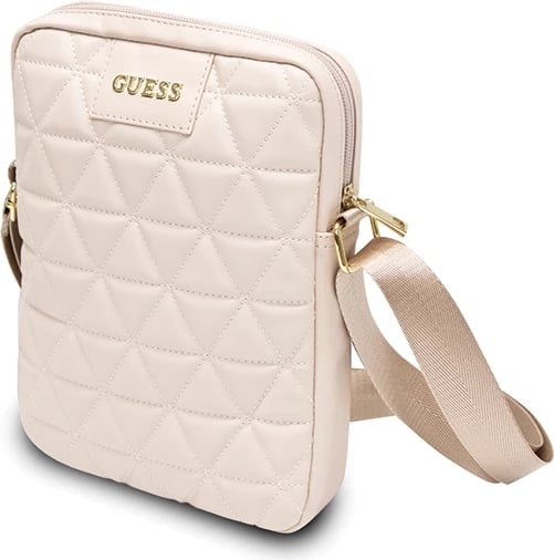 Çantë tabletë Guess GUTB10QLPK 10", Quilted, Rozë
