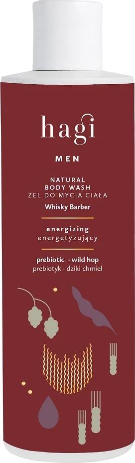 Xhel për larje trupi për meshkuj Hagi Whisky Barber 300ml Xhel për larje trupi për meshkuj Hagi Whisky Barber 300ml