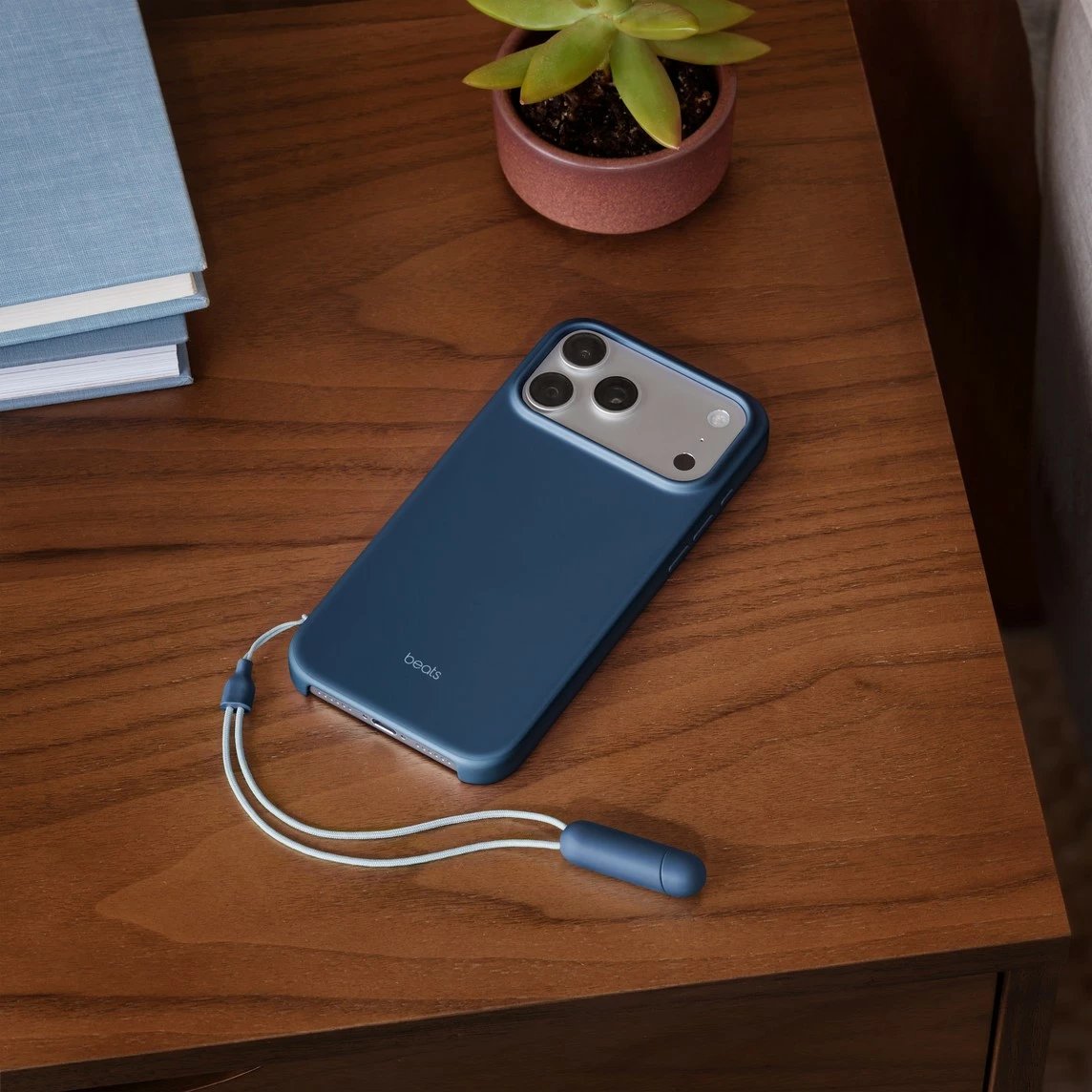 Mbështjellës Beats Kickstand për iPhone 17 Pro Max me MagSafe, felsblau