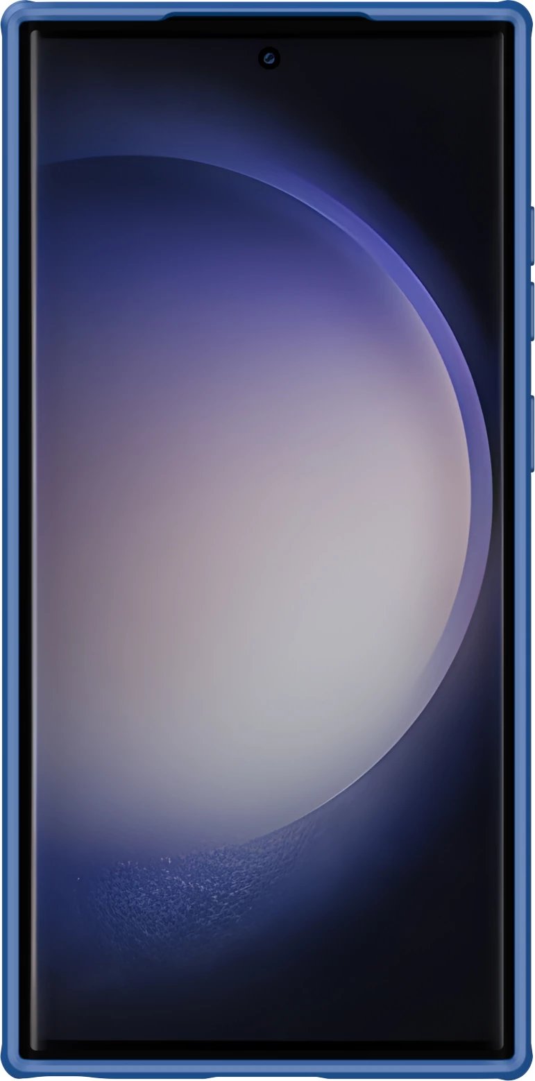 Mbështjellës Nillkin CamShield S Case për Samsung Galaxy S23 Ultra, me kapak kamere, Kaltër