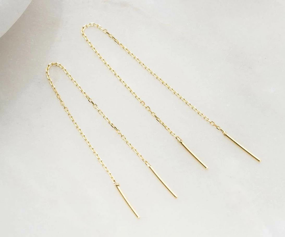 Vathë të gjatë prej argjendi, ngjyrë ari, Jumeon, NRZ999457