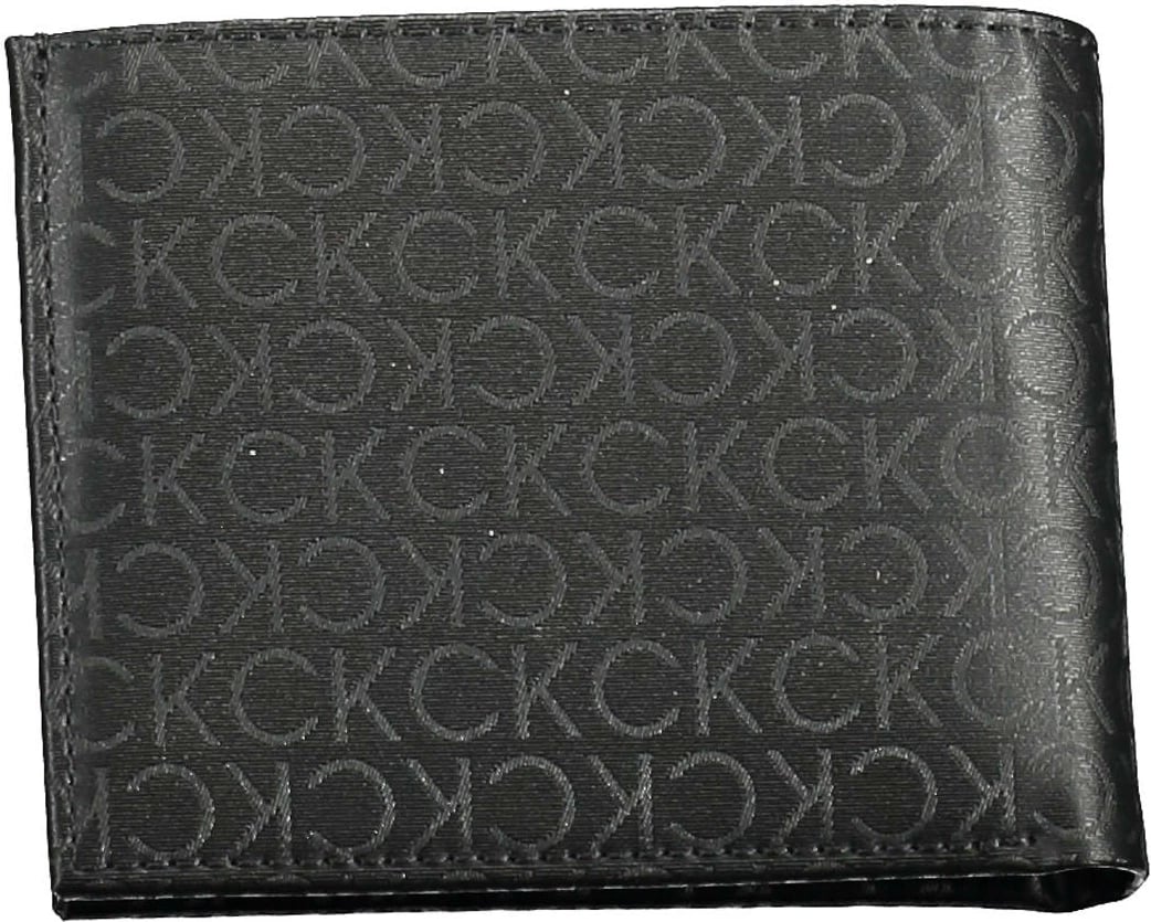 Portofol për meshkuj CALVIN KLEIN, i zi