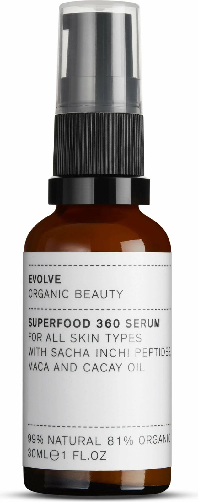 Serum për fytyrë Evolve Organic Beauty Superfood 360, 30ml