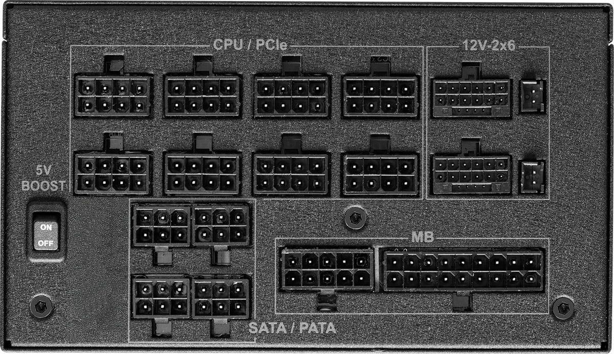Furnizues energjie PC, ASRock TAICHI TC-1300T, 1300W, 80 PLUS Titanium, modular, ATX12V v3.1, PCIe Gen 5.1