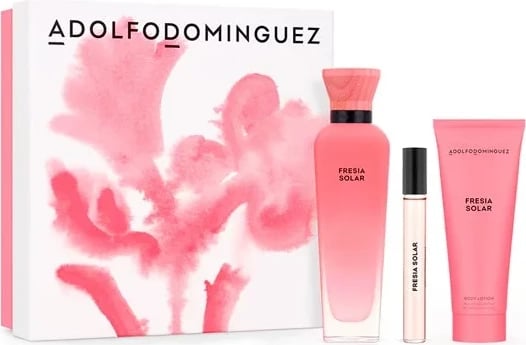 Set Eau de Parfum unisex Adolfo Dominguez Fresia Solar, 120ml, rozë