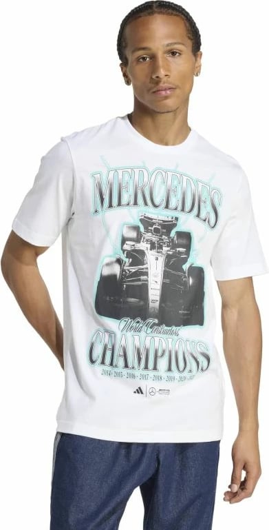 Maicë për meshkuj adidas, e bardhë