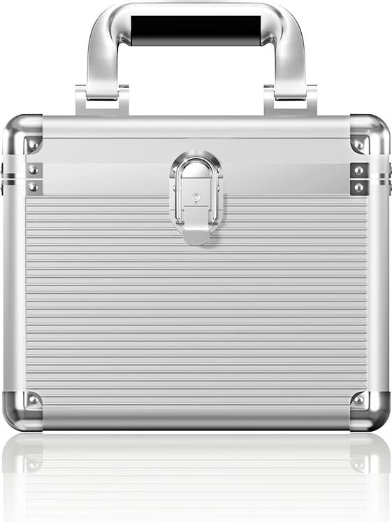 Kasë ICY BOX IB-AC628, për 10 HDD 2.5/3.5", metal/plastik, ngjyrë argjendtë