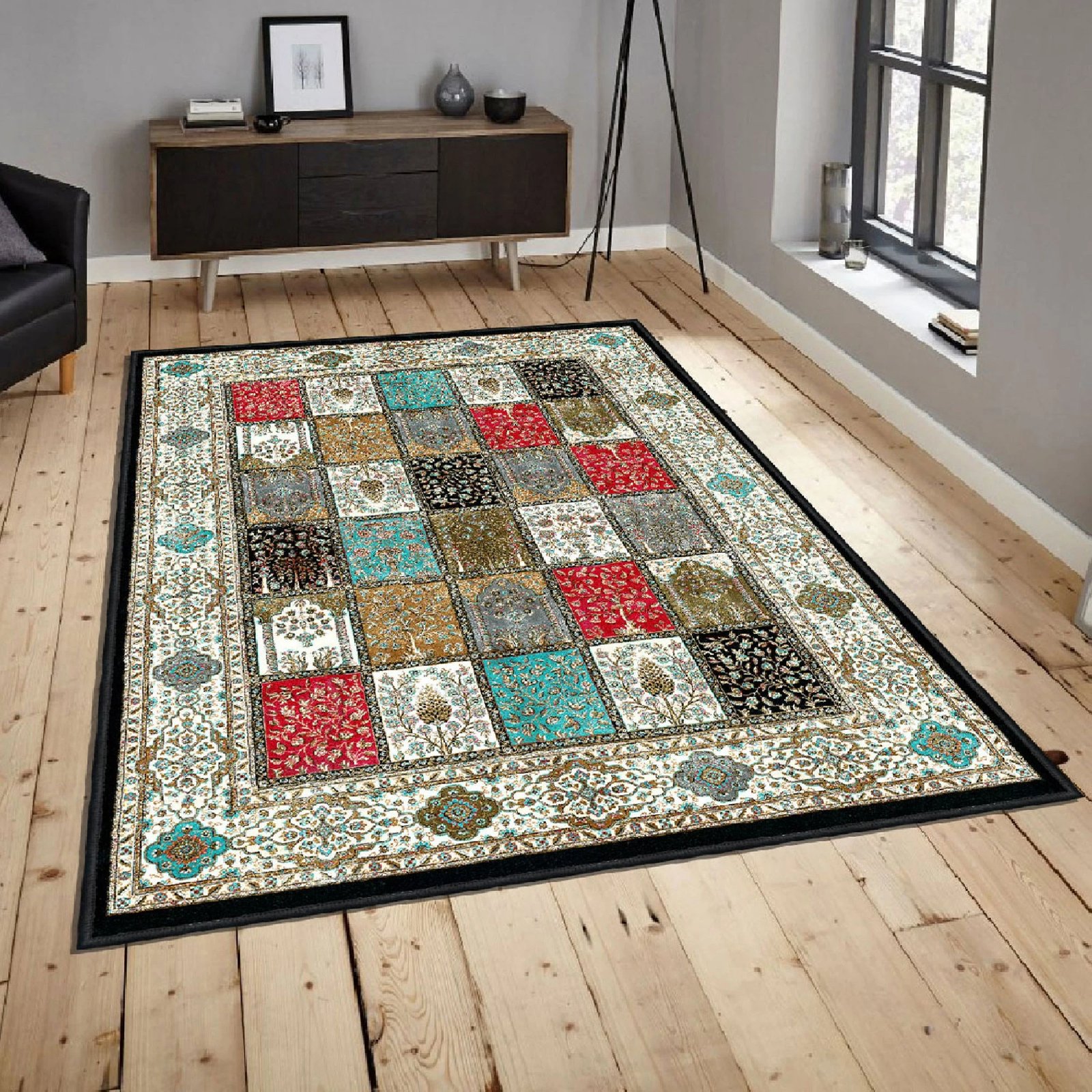 Qilim Velvet, shumëngjyrësh, 80x120cm, Conceptum Hypnose, Els1831