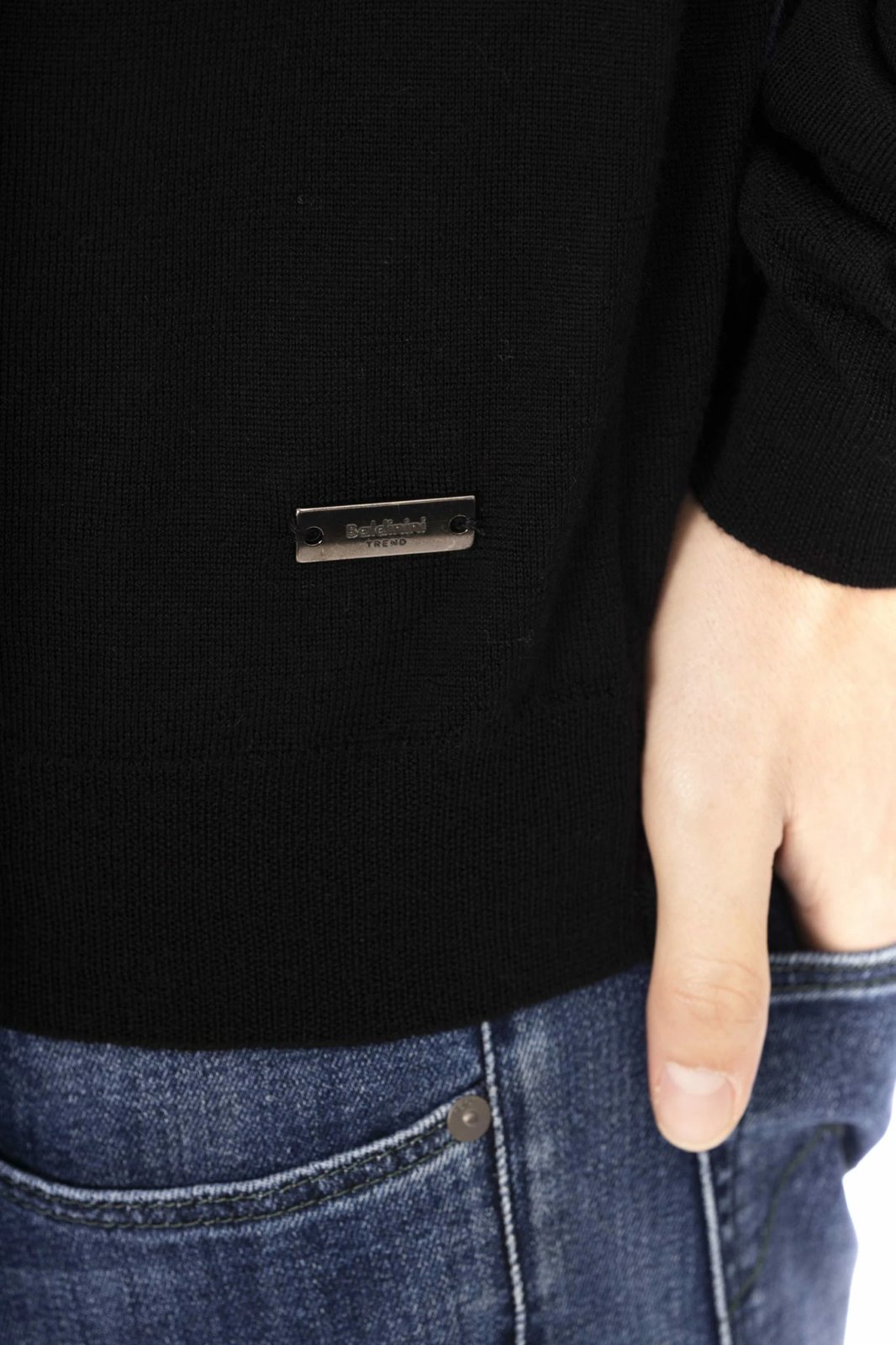 Xhemper për meshkuj Baldinini Trend, i zi