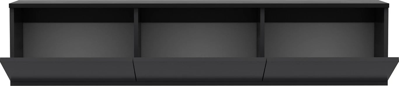 Komodë TV me ndriçim neon, ngjyrë antracit, Skye Decor