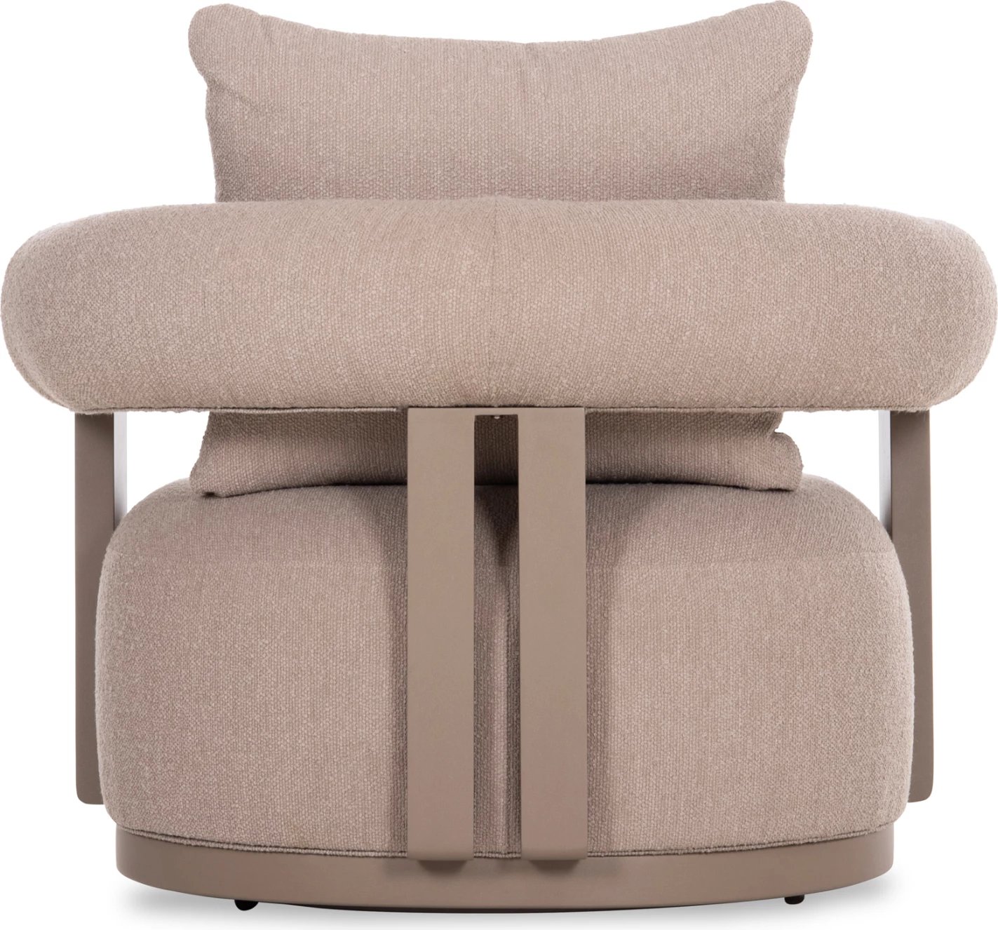 Karrige rrotulluese alumini DECCARD CD6461.02, bezhë, 98x92x69cm