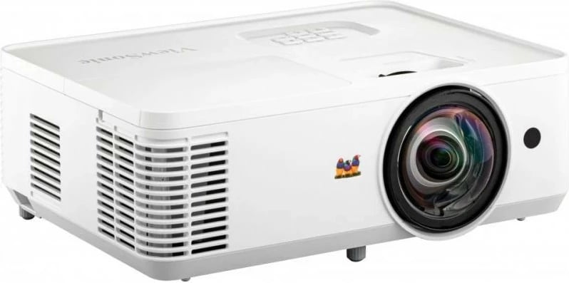 Projektor ViewSonic PS502W, DLP, WXGA, short throw, 4000 ANSI Lumens, Bardhë