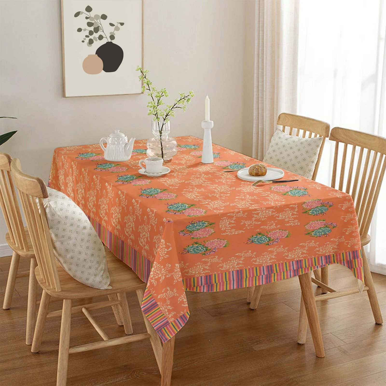 Mbulesë tavoline Hermia, Asr-tblclt25-19, 140x220 cm