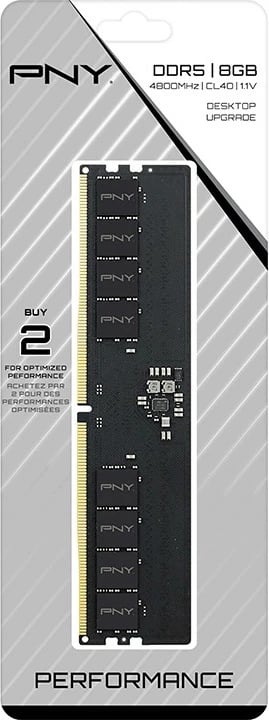 RAM Memorje G.Skill 8GB DDR5 4800MHz ECC, e zezë