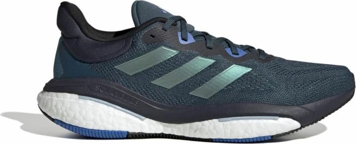 Atlete për vrapim adidas Solarglide 6 M, ngjyrë blu e errët dhe jeshile