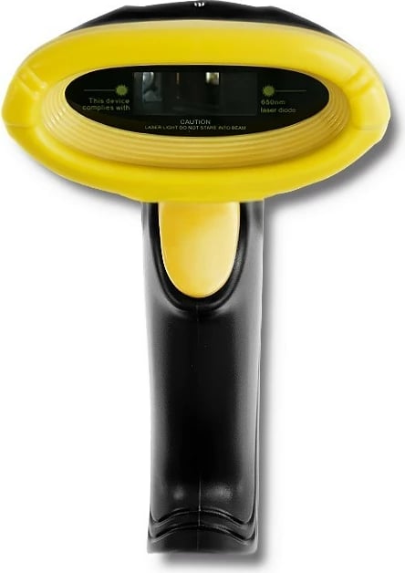 Lexues barkodesh dore Qoltec 50860, USB, i zi/verdhë