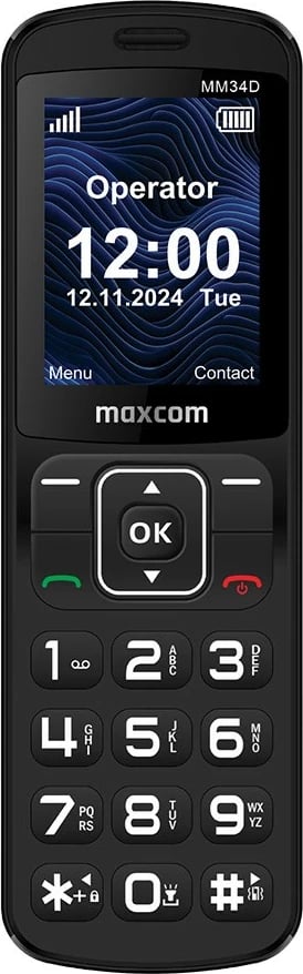 Telefon zyre Maxcom MM34D, 4G, 2.4 inç, i zi