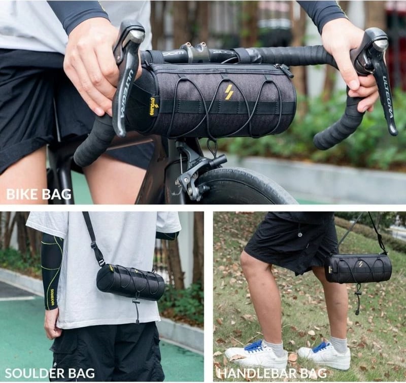 Çantë dore për biçikletë Rockbros, e zezë