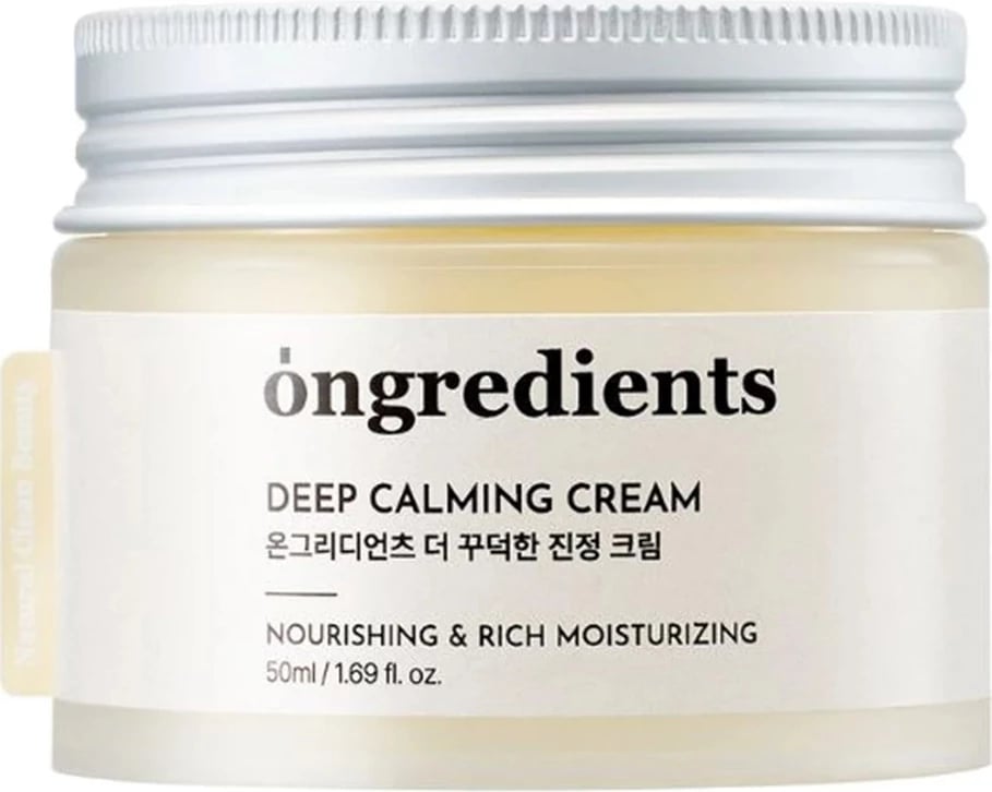 Krem fytyre për femra Ongredients Deep Calming Cream Deep Soothing Regenerating Cream 50ml Krem fytyre për femra Ongredients Deep Calming Cream Deep Soothing Regenerating Cream 50ml