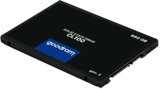 SSD GOODRAM CL100 Gen.3, 960 GB, 2.5", SATA III, i zi