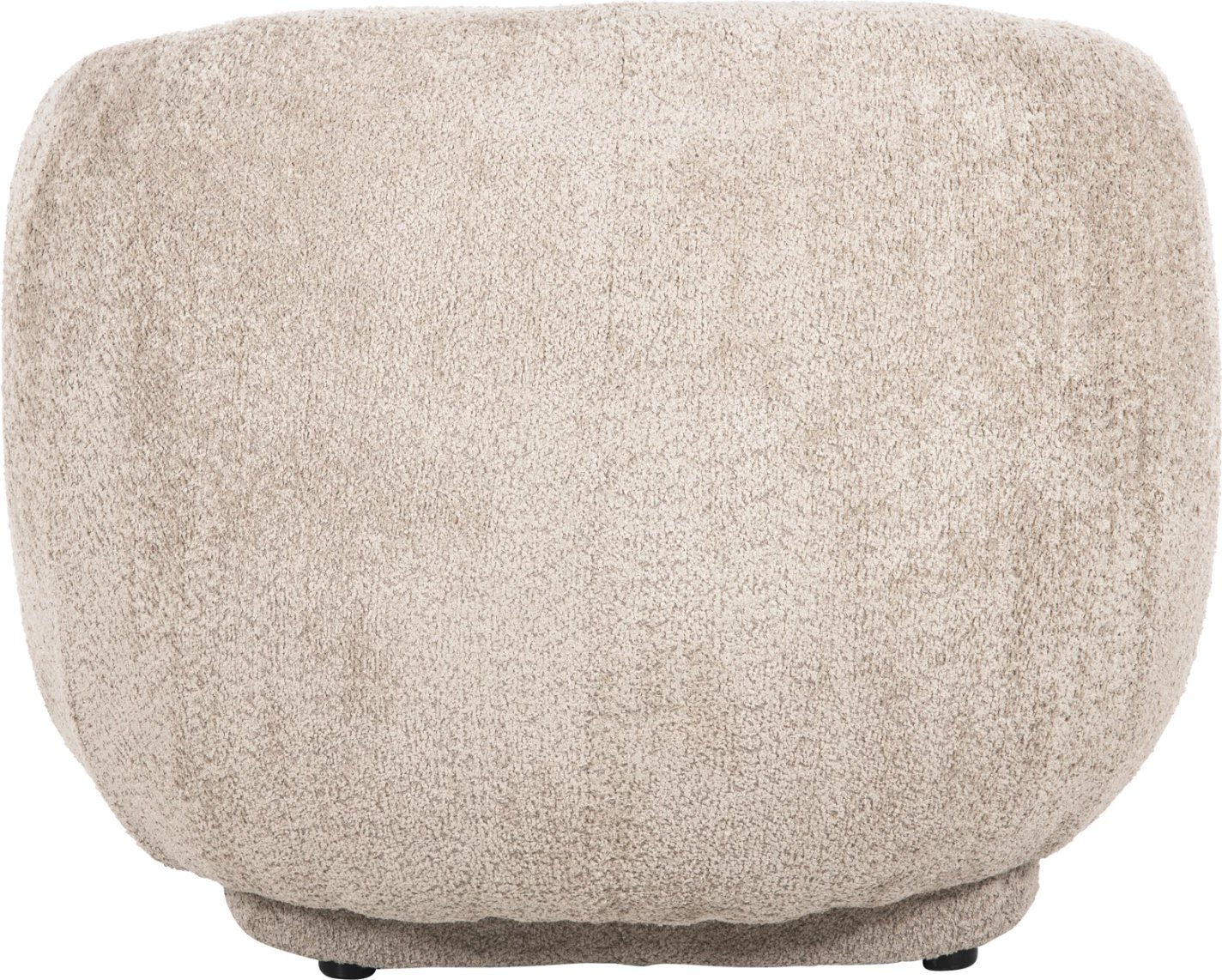 Fotelje KARPEN FH9600.08, pëlhurë boucle bezhë, 93x87x78H cm.