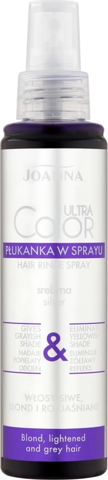 Rinse për flokë Joanna Ultra Color System për femra Ash Tone Silver 150ml