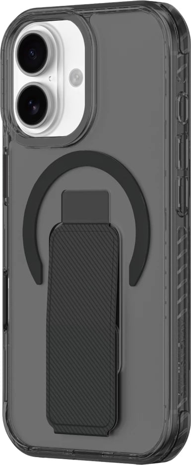 Mbështjellës AmazingThing Titan Pro Holder për iPhone 17, i zi, me mbajtëse, MagSafe