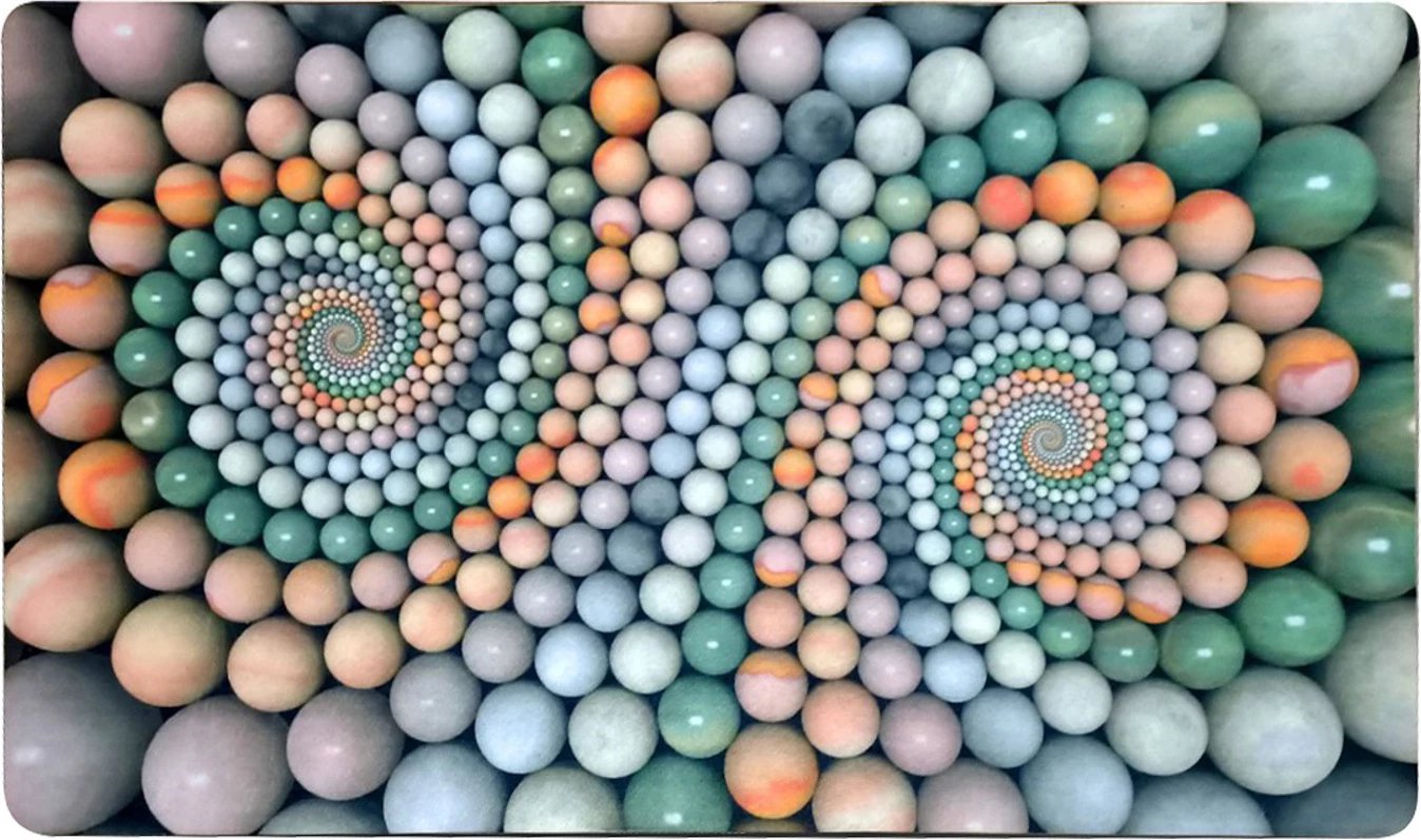 Shilte hyrëse PVC, rruza shumëngjyrëshe, Conceptum Hypnose, 40x60cm