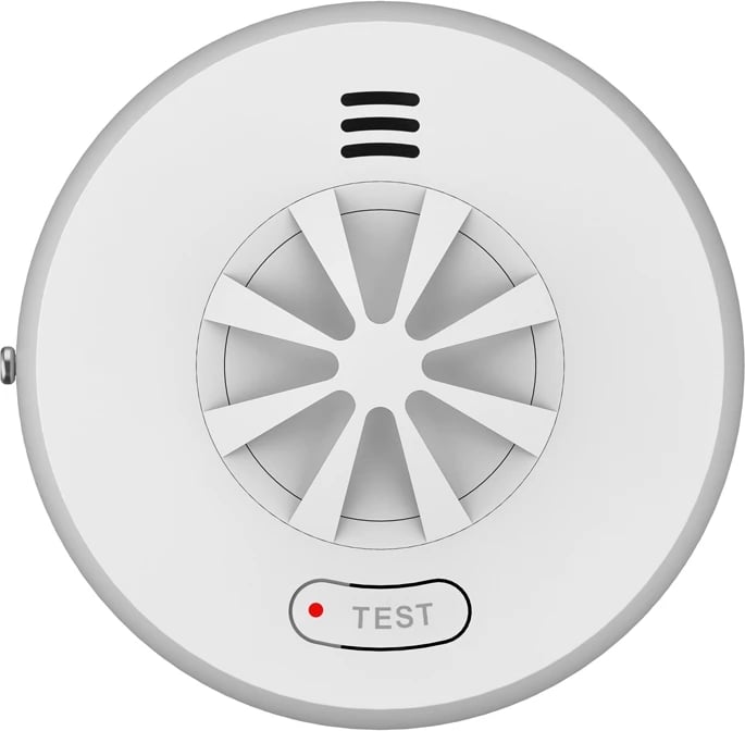 Sensor nxehtësie Heiman HM-5HW, wireless, i bardhë