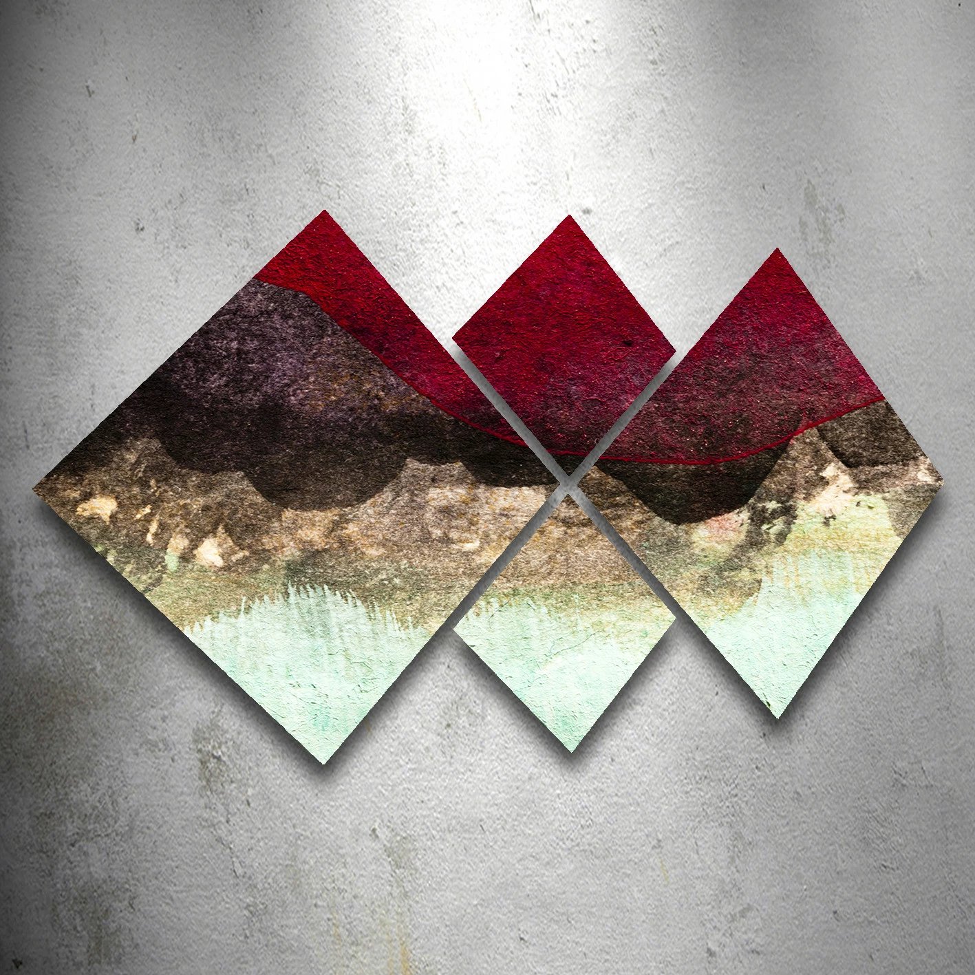 Pikturë dekorative MDF (4 copë), Wallity, 4MDF589822163