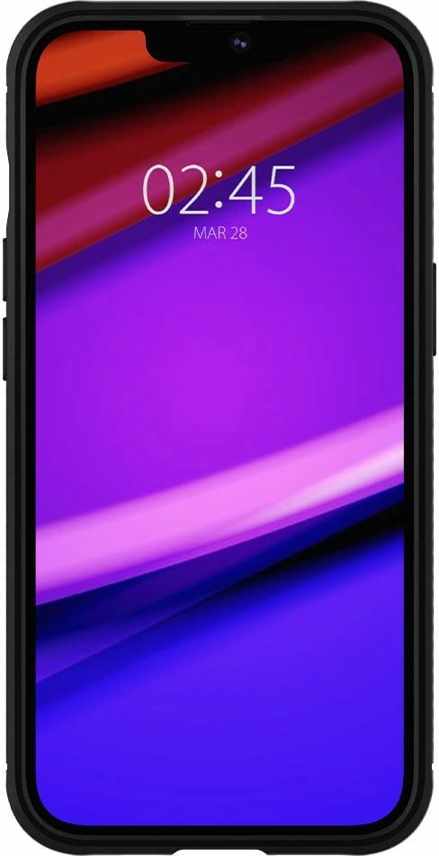 Mbështjellës Spigen Rugged Armor për iPhone 13, Matte Black