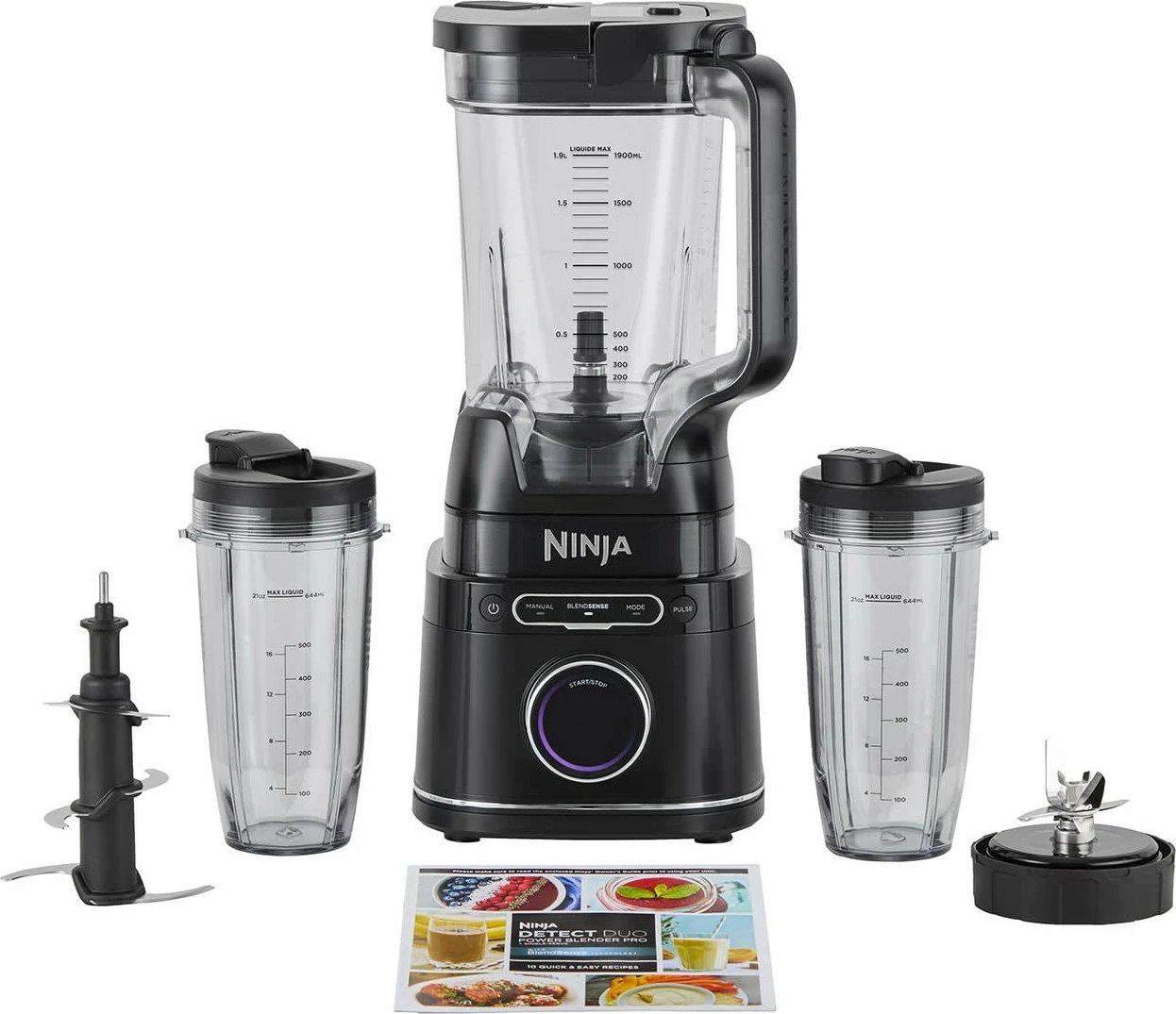 Blender Ninja Detect Power Mixer Pro, 2.1 L, 1200 W, Ngjyrë e zezë