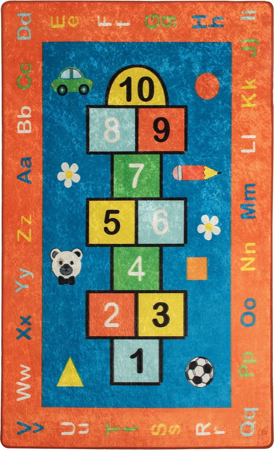 Qilim për fëmijë, seksek, shumëngjyrësh, 200x290cm
