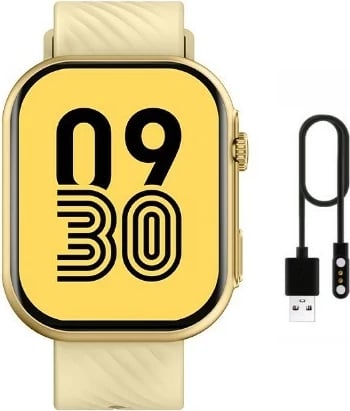 Smartwatch Manta Revo Blanket, Bluetooth, 120+ sporte, ngjyrë ari