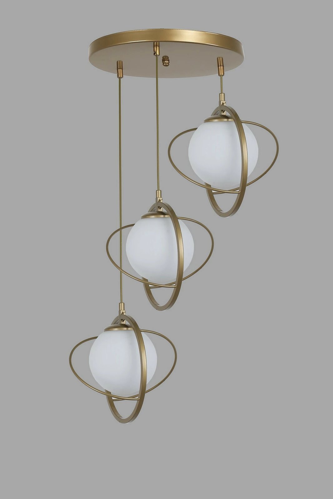 Llambë tavani Opviq, 8772-3, metal, ngjyrë antike dhe e bardhë