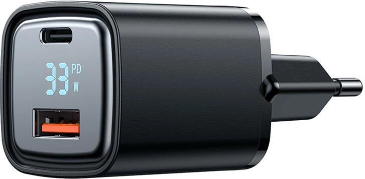 Karikues Mcdodo CH-1701 me ekran, 33W, USB-A/USB-C, zi
