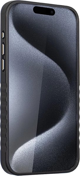Mbështjellës Audi Genuine Leather me MagSafe për iPhone 15 Pro Max, zi e kuqe