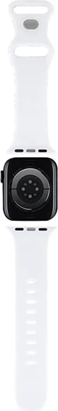 Rrip silikoni për Apple Watch Hello Kitty Heads & Stripes, 38/40/41mm, Zi