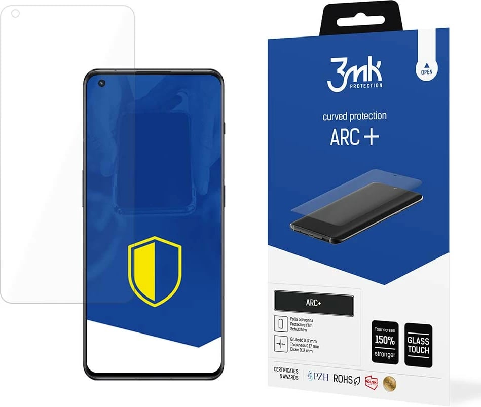 Folje mbrojtëse 3mk ARC+ për OnePlus 11 5G, transparente